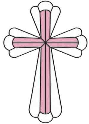 Baptism Cross Clip Art 