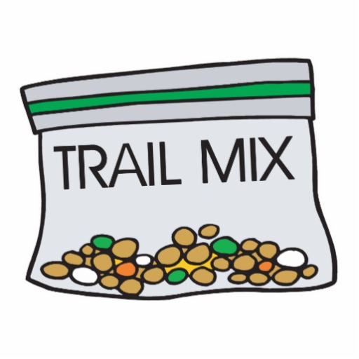 Trail Mix Clipart.