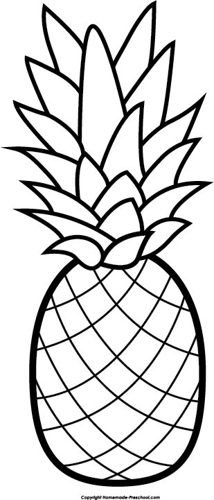 Pineapple Clipart 