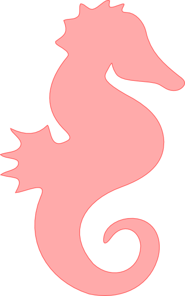 Cute seahorse clipart for your project 