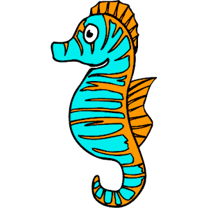Sea life clipart seahorse seahorse clipart image cartoon 2 