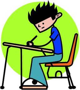 Student Taking A Test Clip Art Clipart 