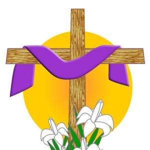 Free Catholic First Communion Cross Clip Art Design 