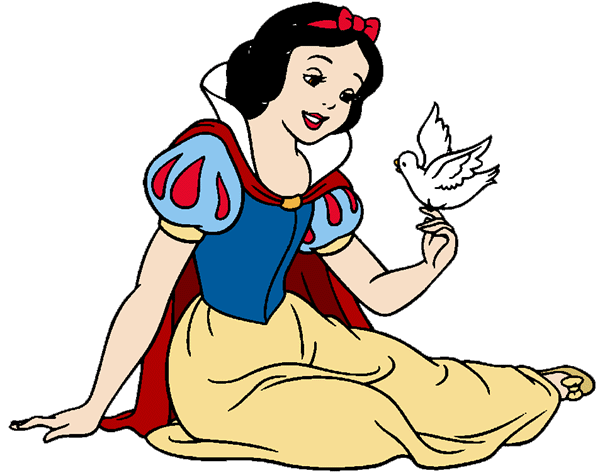Snow White Clip Art Image 