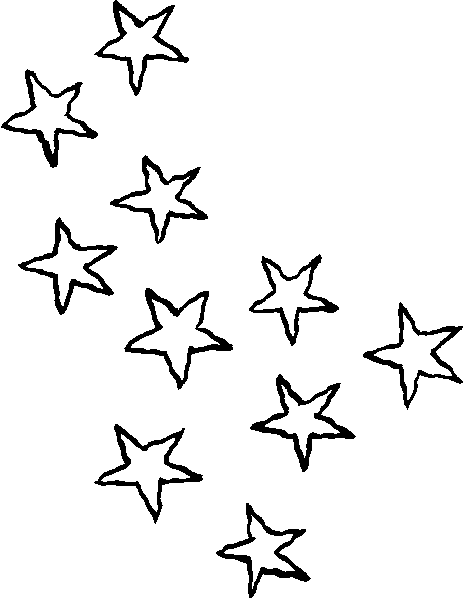 Star Line Art 