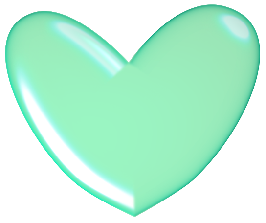 Turquoise Heart Clipart 