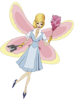 Cleaning Fairy Clipart 
