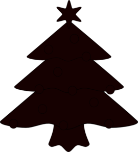 Christmas Silhouette Clipart 