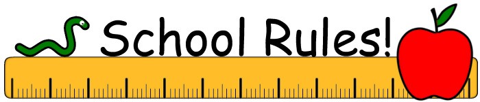School Rules Clipart 