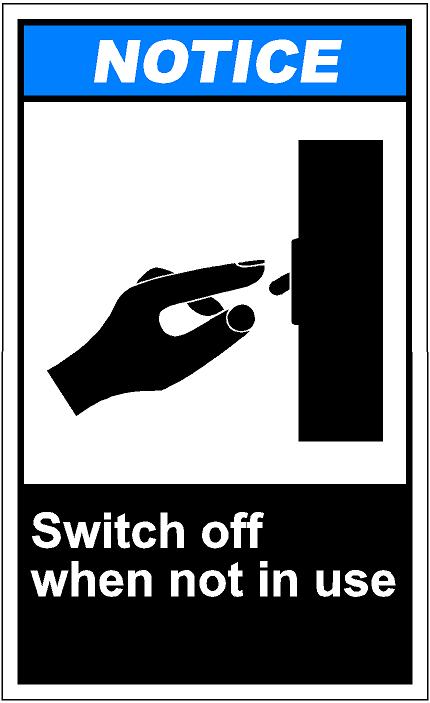 Clipart switch off 