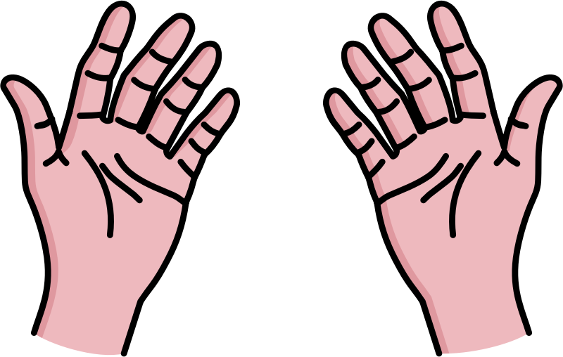Hands Clip Art Image 
