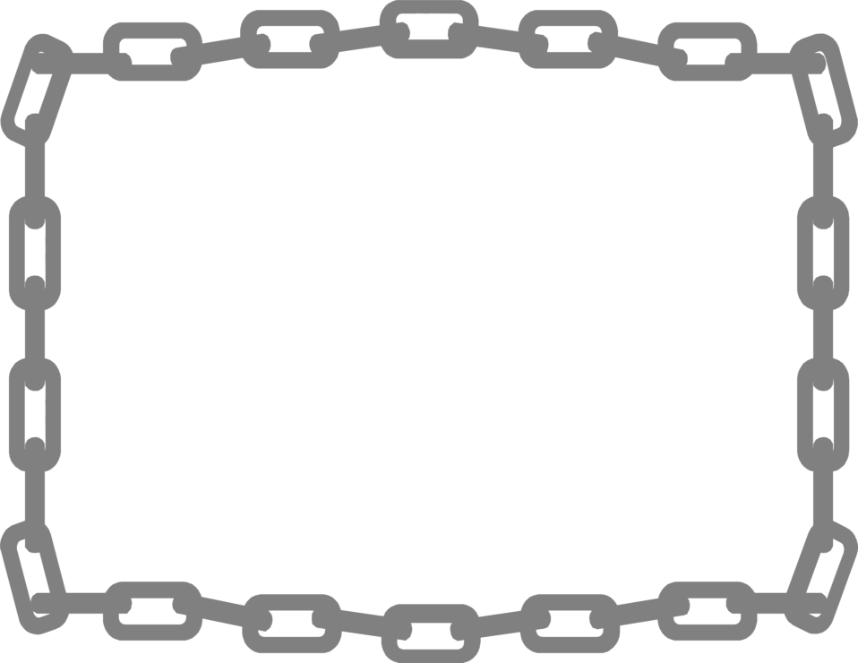 Chain Link Border Clipart 