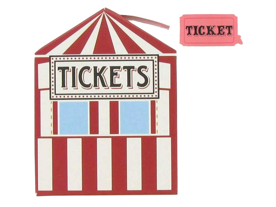 Carnival Ticket Clipart 