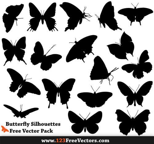 Butterfly Clip Art: 56 Vector Graphics to Download 