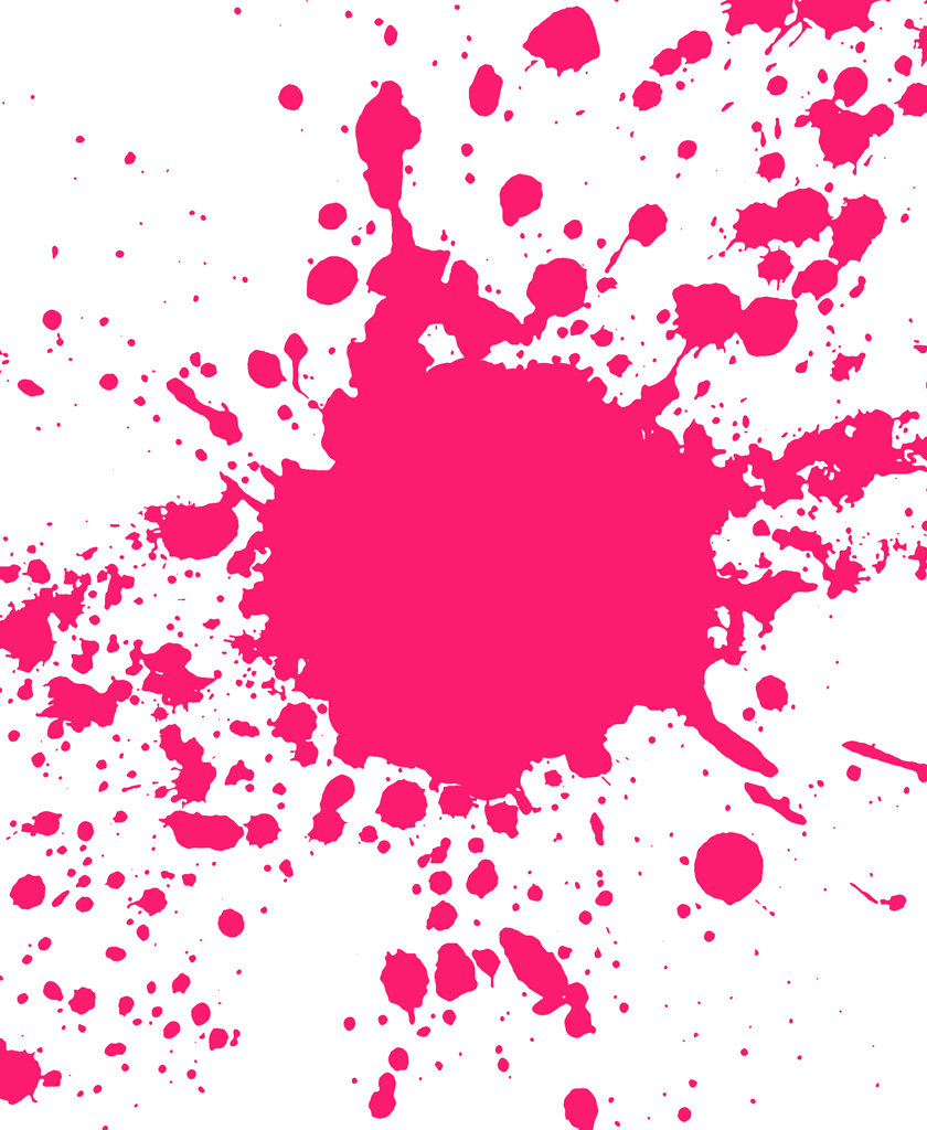 Clip Art Pink Paint Clipart 