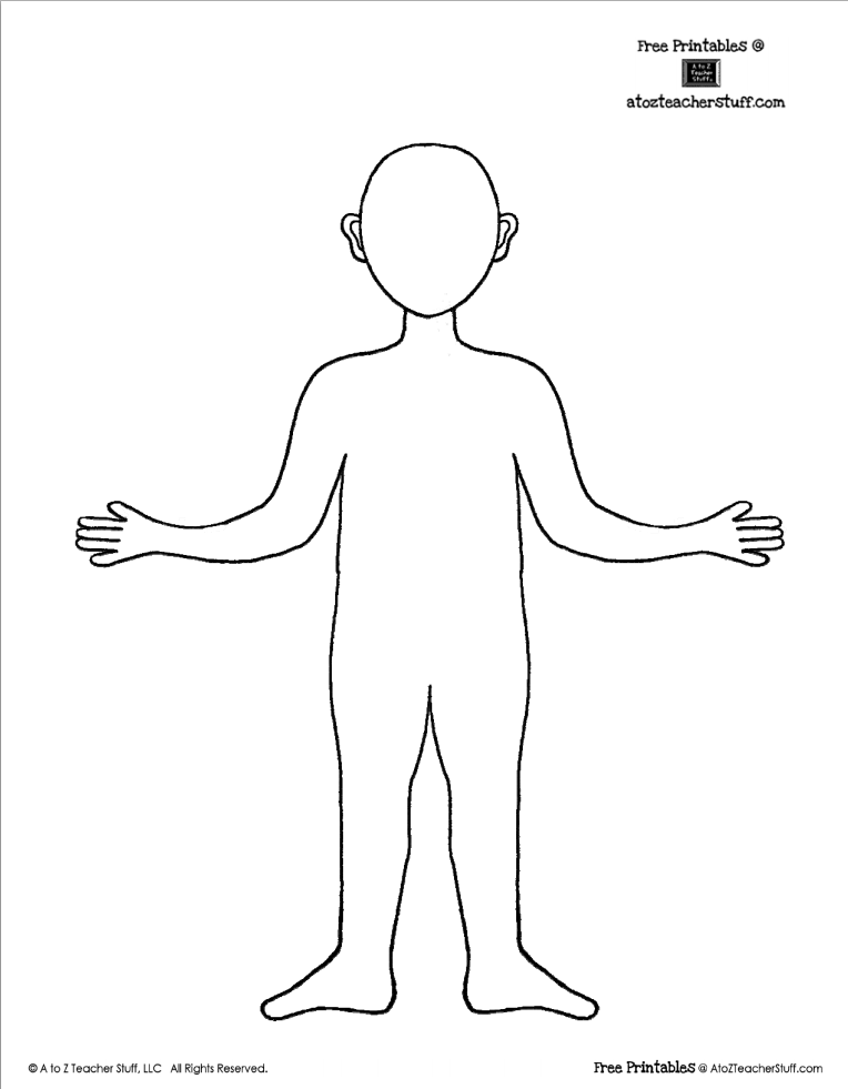 Free Body Outline Cliparts, Download Free Body Outline Cliparts png