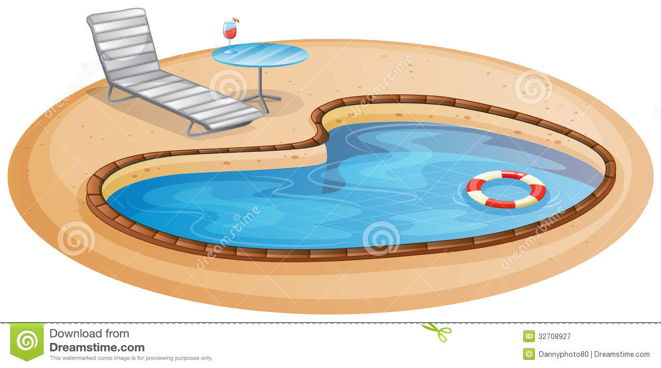Swimming pool background free clipart 