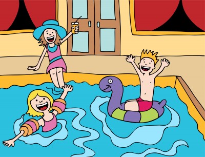 Clipart of swimming pool 
