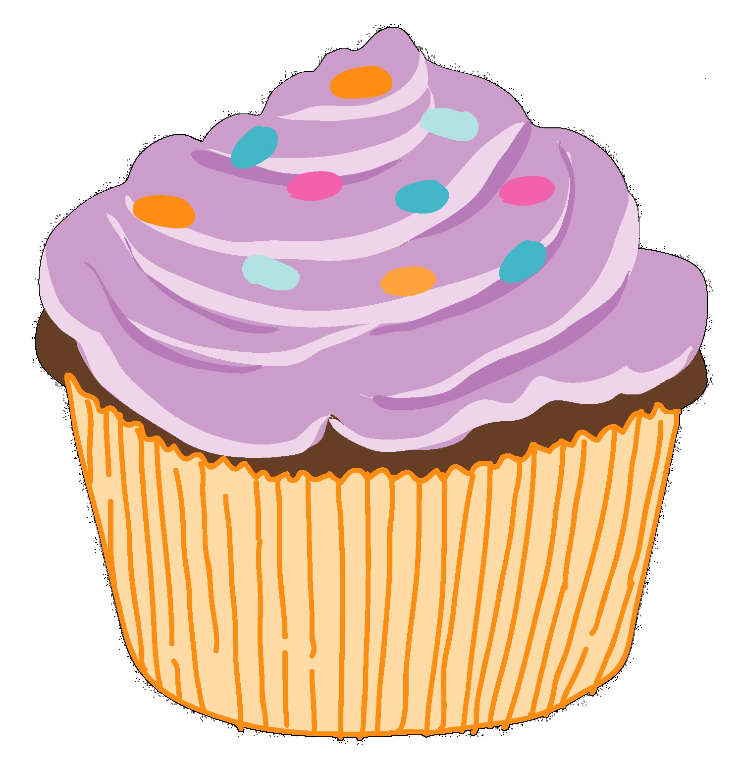 Cupcake Graphics Clipart 