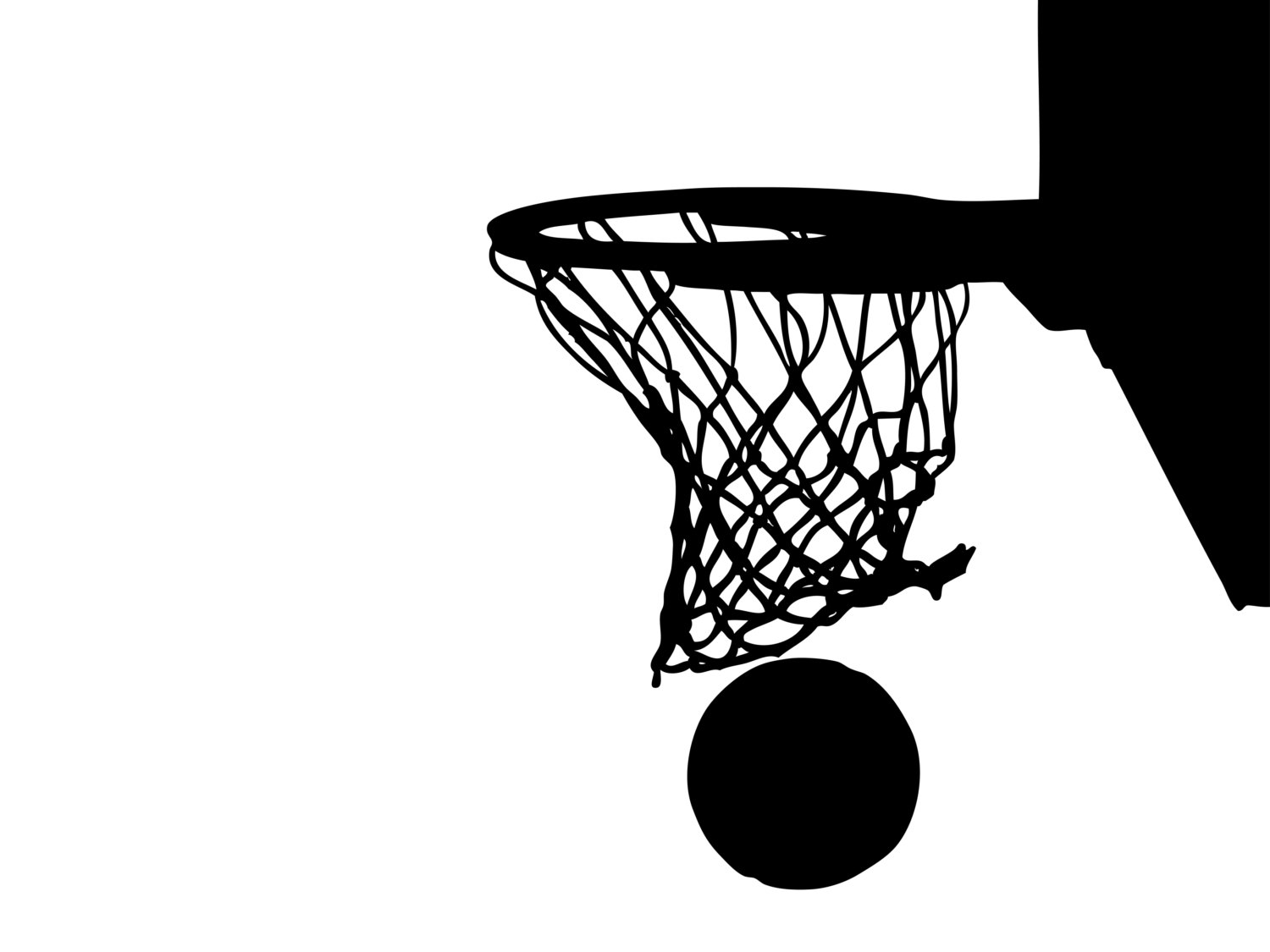 Basketball hoop clipart png 