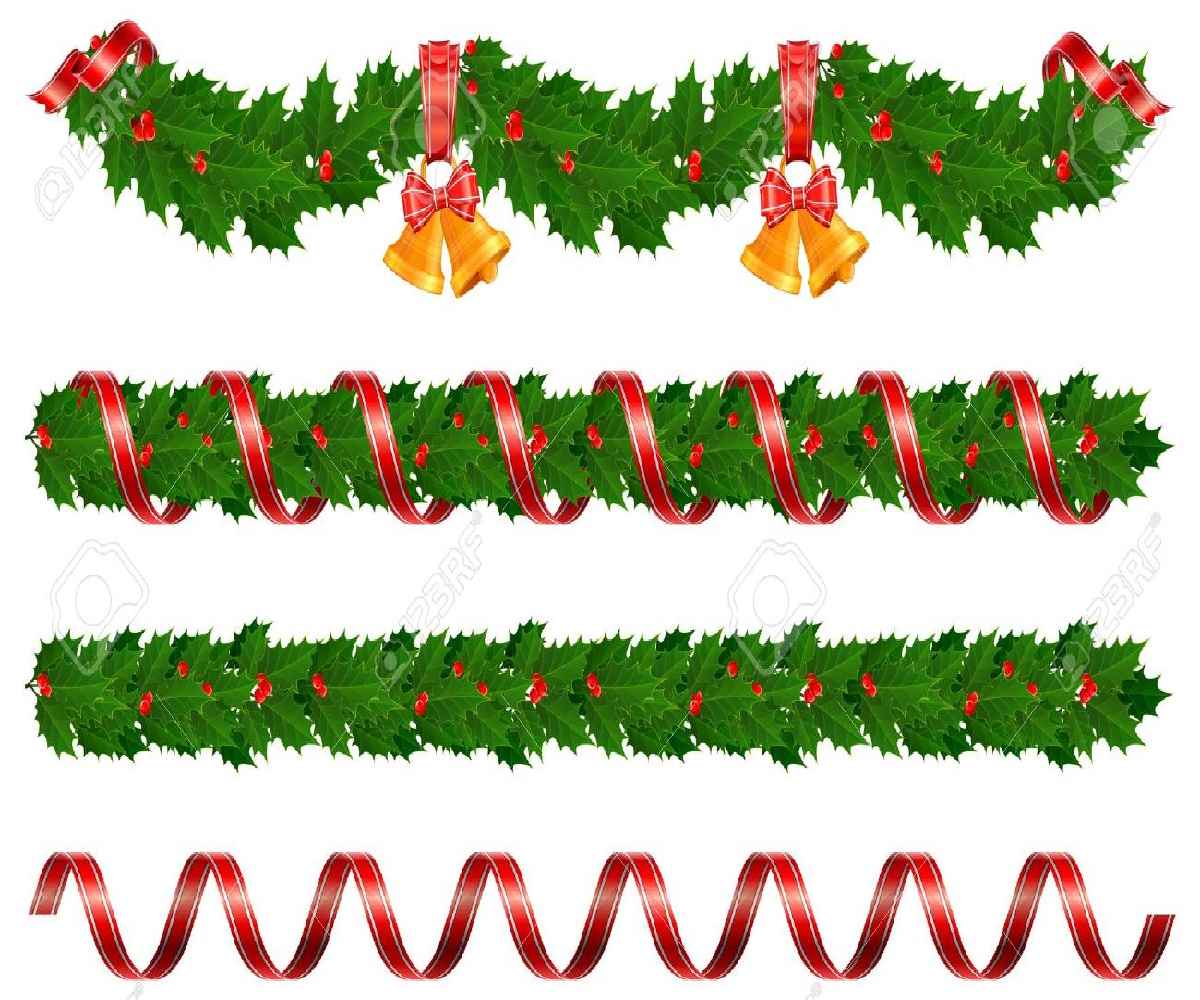 christmas garland clipart free Clip Art Library