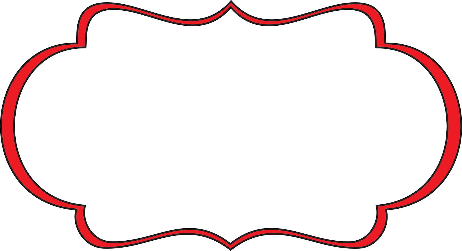 clipart picture frame border