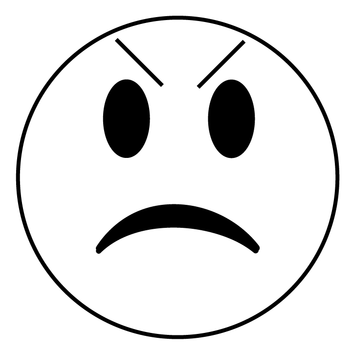 Angry Face Clipart 