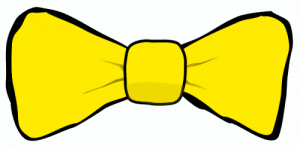 yellow bow tie clipart - Clip Art Library