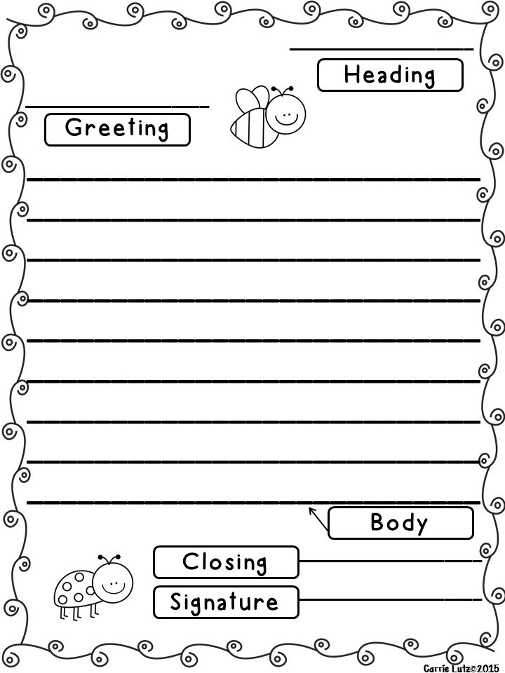 worksheets-for-letter-format-for-first-grade