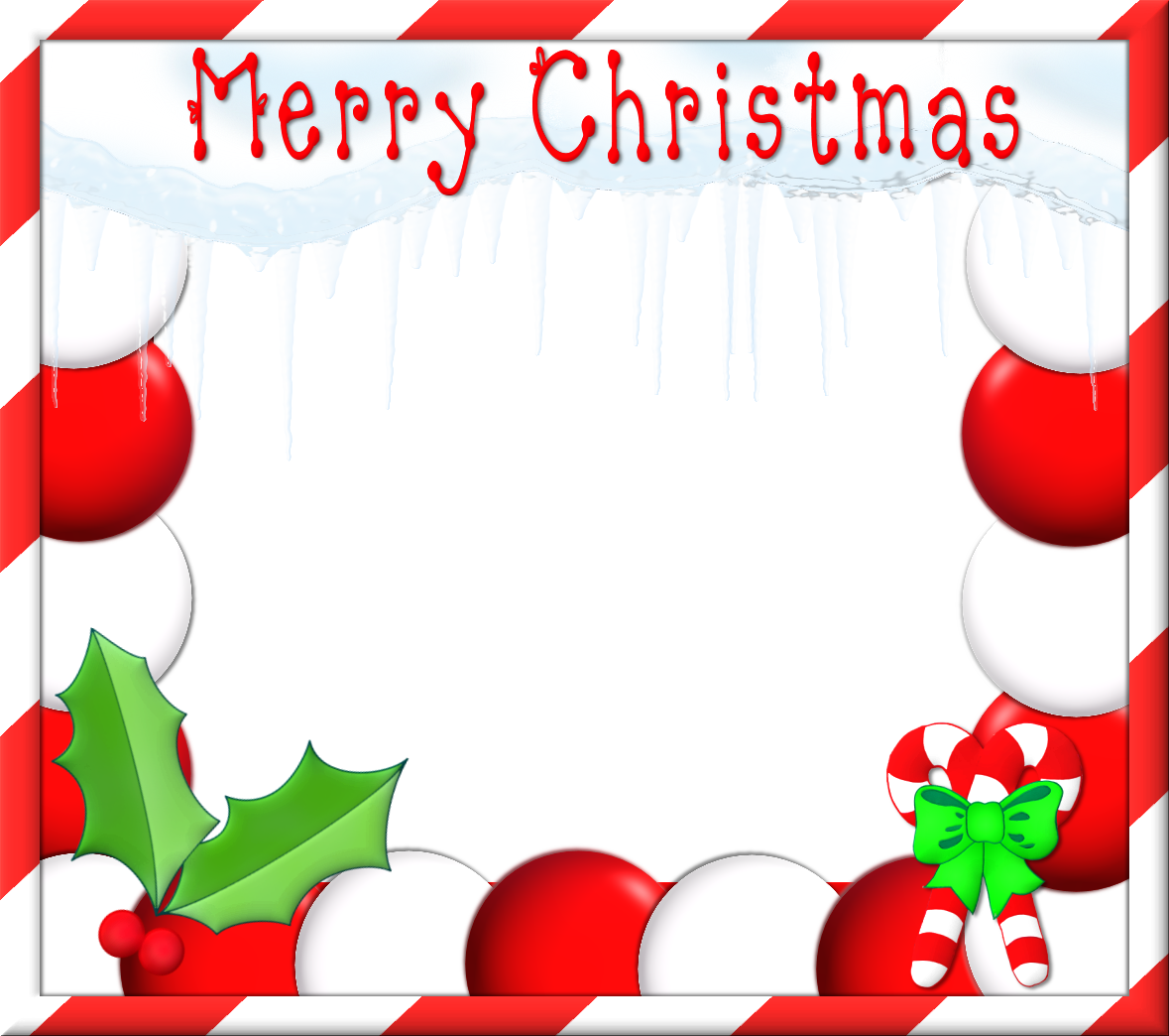 Christmas Frame Clipart 