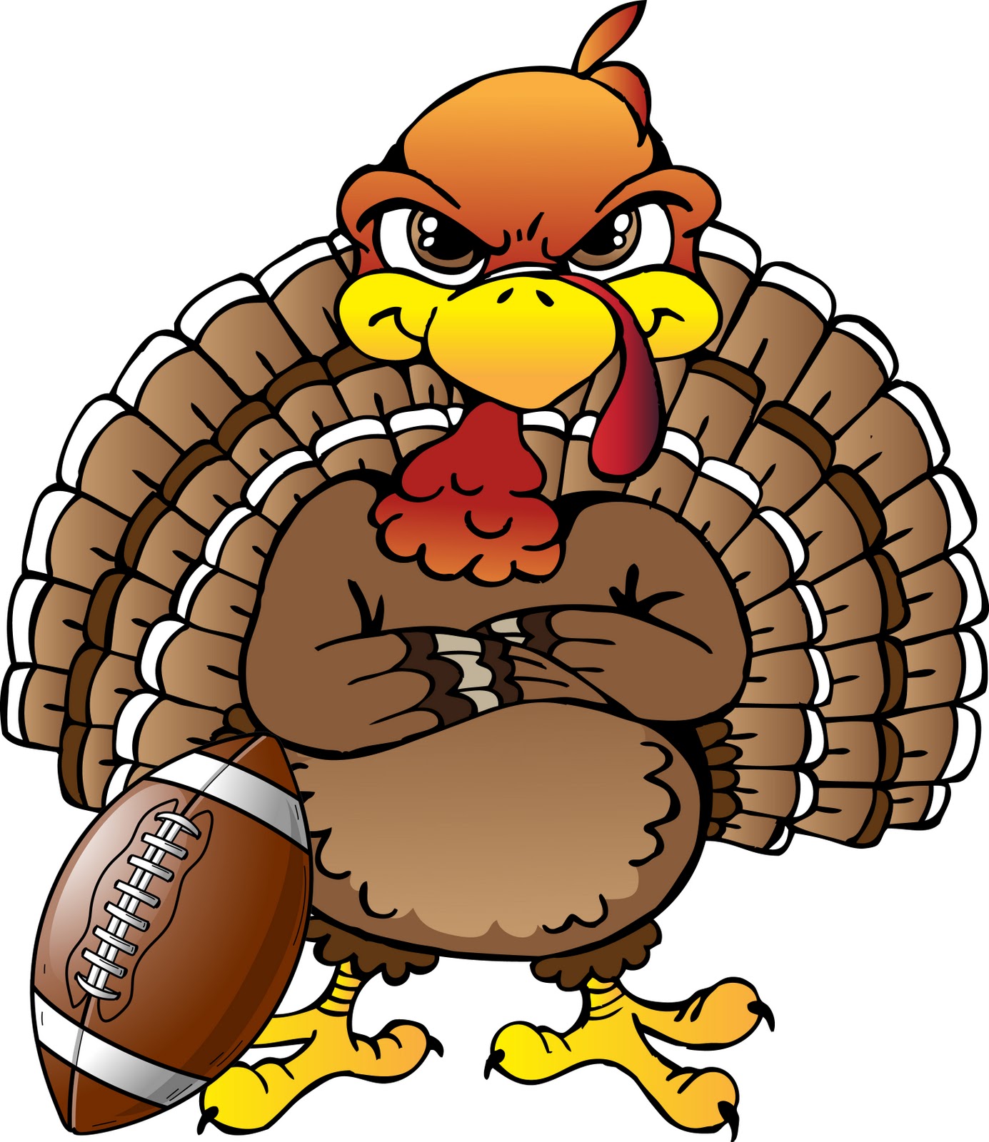 Funny Turkey Clip Art 