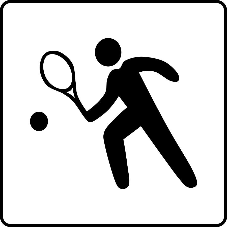 Tennis Court Clipart 