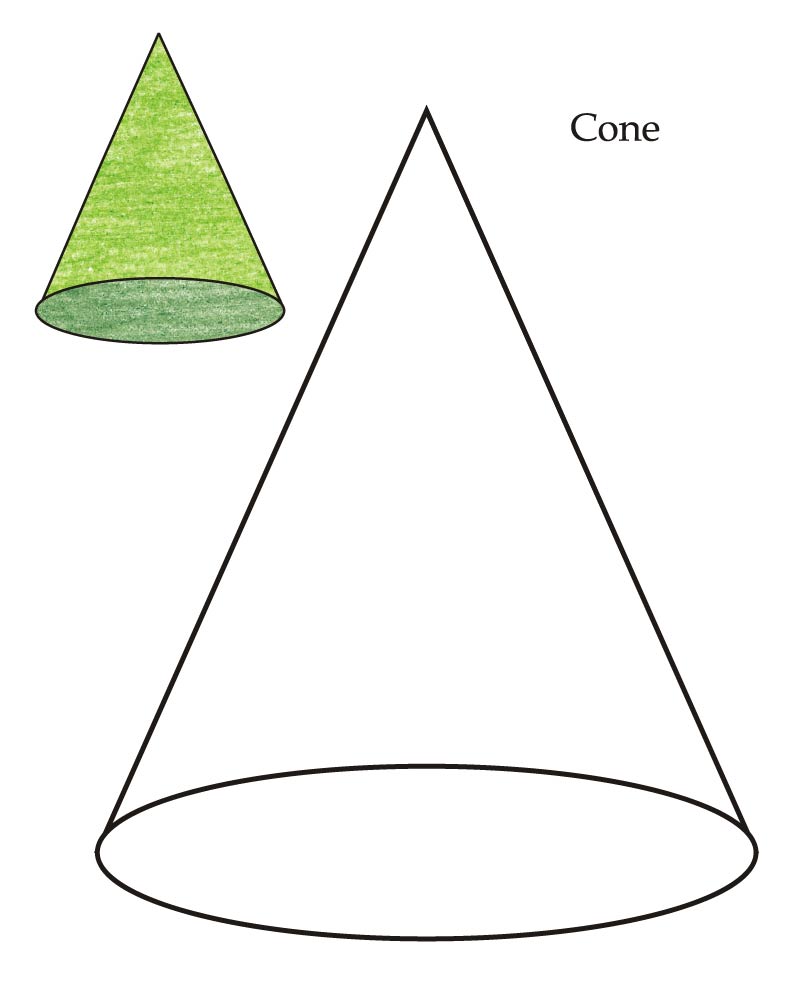 Cone Shape Clipart 