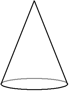 Geometric Cone Clipart 