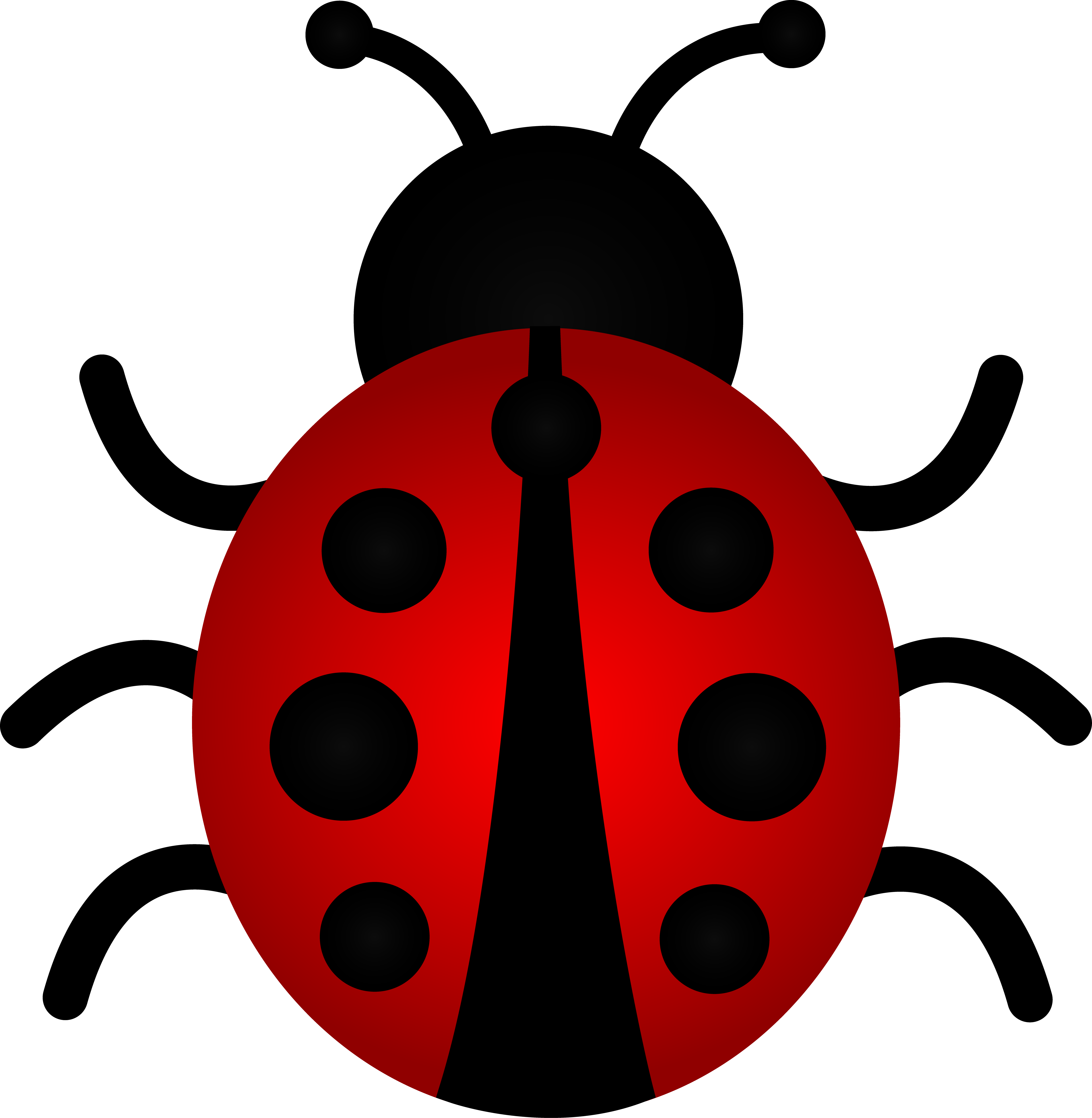 Cartoon Ladybug Clipart 