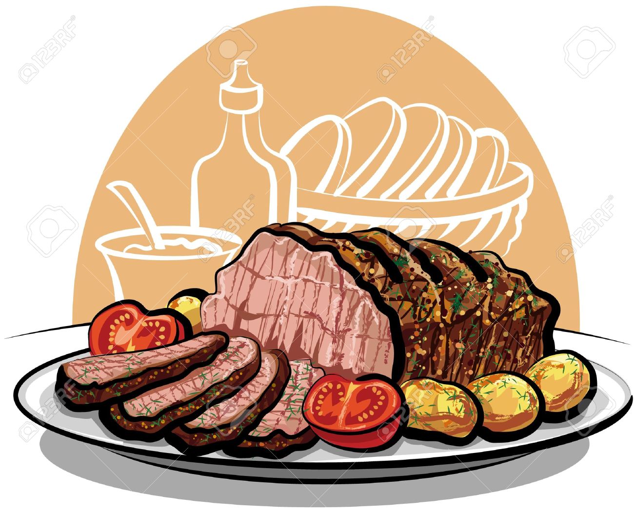 Free Cartoon Steak Cliparts, Download Free Cartoon Steak Cliparts png