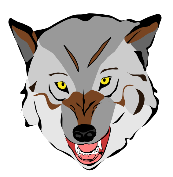 Wolf Howling Clipart 