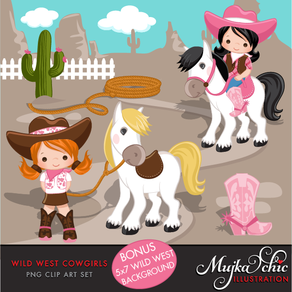 Cowboy  Western Clipart, Printables and Party 