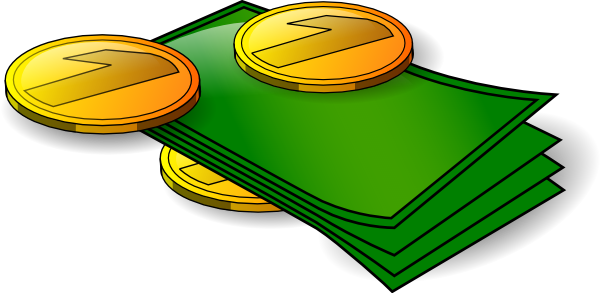 Cartoon money clipart 