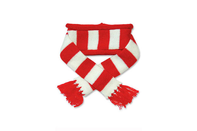 Christmas scarf clipart 