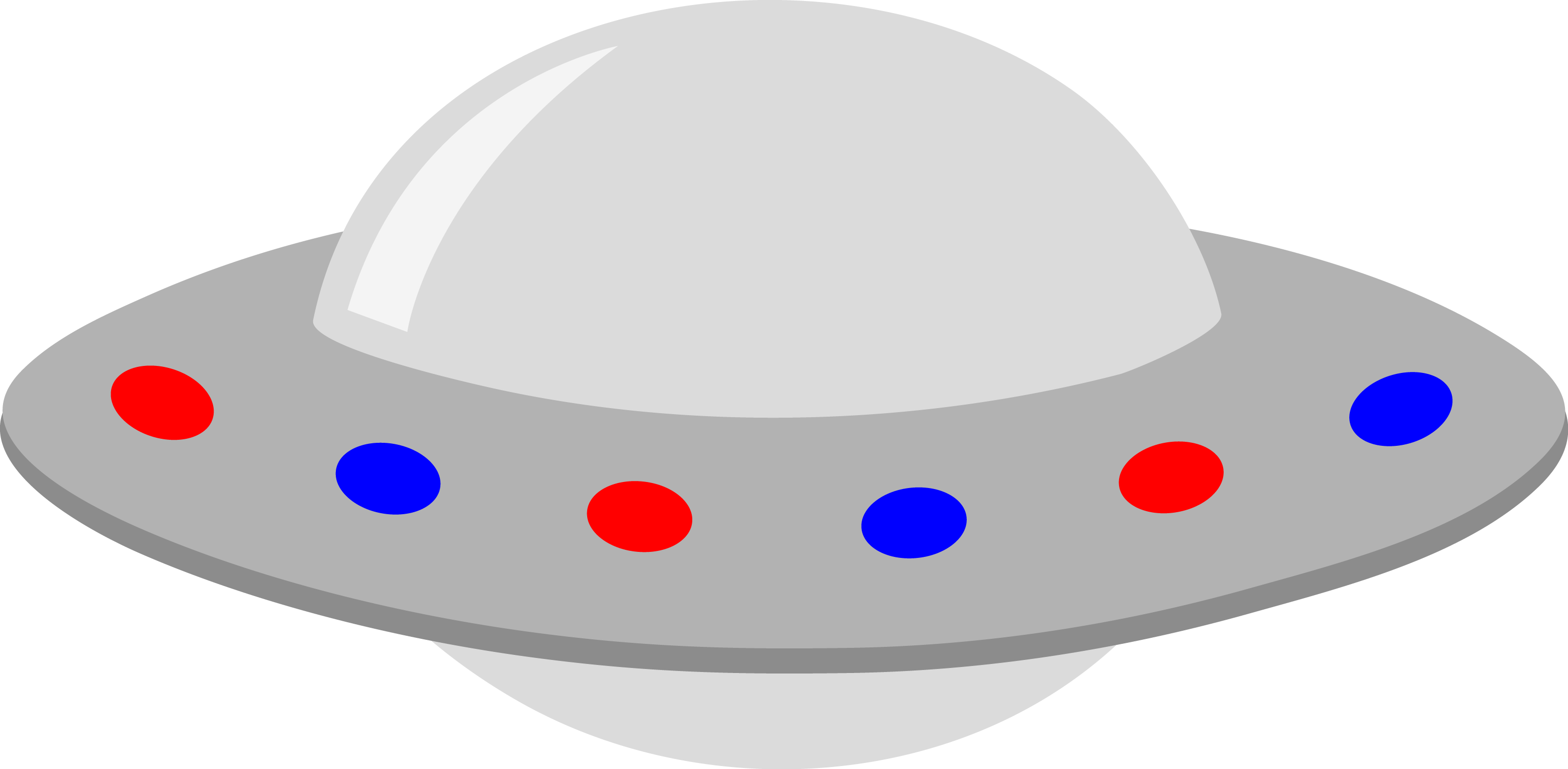 Cartoon Alien Spaceship 