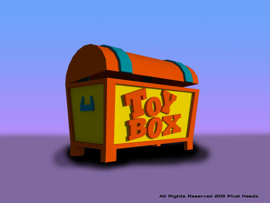 Toy Box Clipart 37402 