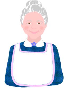 grandma cook cartoon clipart - Clip Art Library