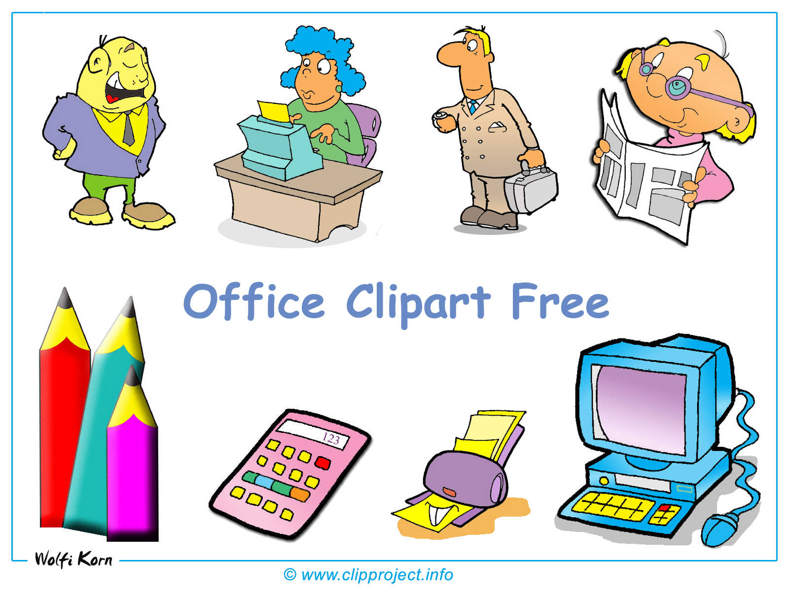 Office Gallery Clipart 
