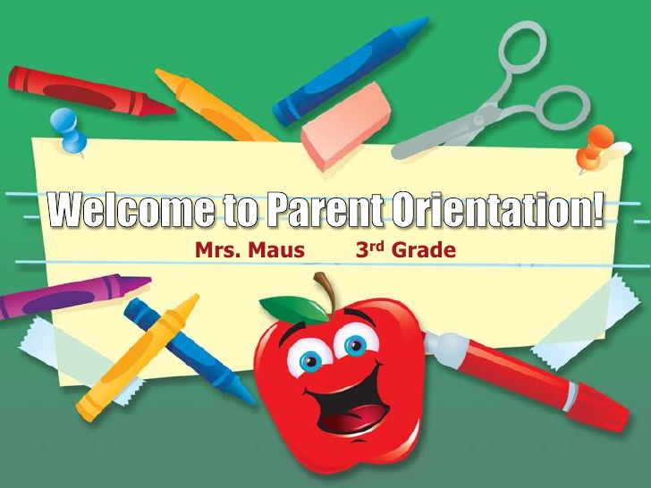 Parent Orientation PowerPoint 2011 