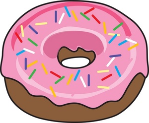 Cartoon Donut Clipart 