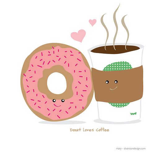Funny Donut Clipart 