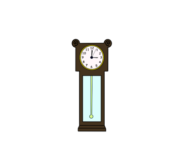 Grandfather Clock Clipart 
