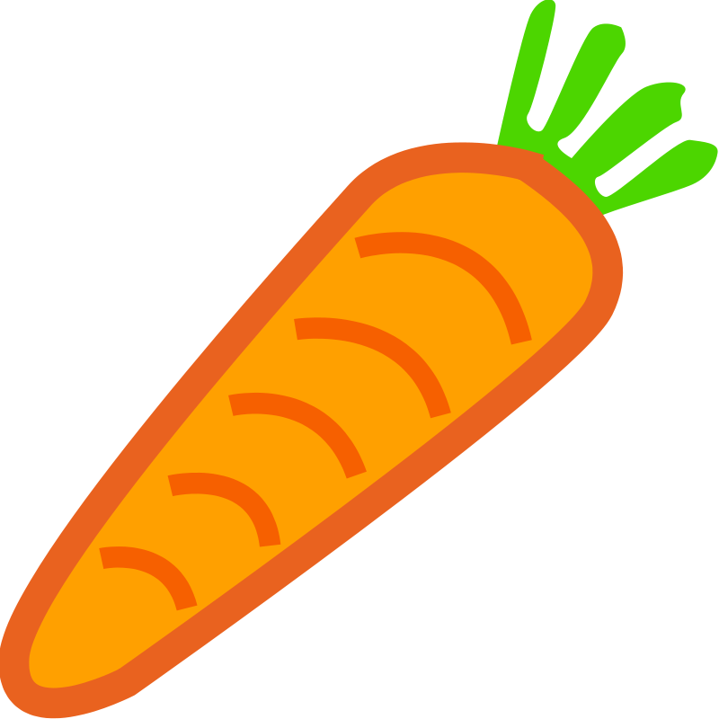 Animated carrot clipart 