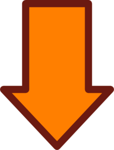 Orange Arrow Clipart 
